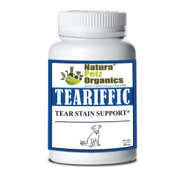 Teariffic - Tear Stain Support For Dogs* Tear Stain Support For Cats* (size: Dog 150 caps - 500 mg Size 1 Cap /)