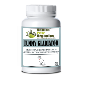 Tummy Gladiator - Digestion, Adjunctive Reflux & Urinary Tract Support* (size: Cat / 150 caps/ 250 mg/ Size 3)