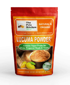 Lucuma Powder - Glycemic Glucose & Digestive Support*  Antioxidant Usda Organic Super Food & Fruit The Petz Kitchen (size: 4 oz)