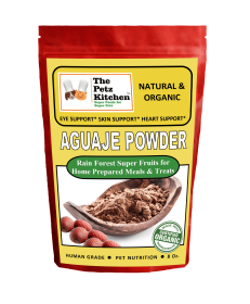 Aguaje Powder - Eye, Skin & Heart Support* The Petz Kitchen Dog & Cat Holistic Super Foods* (size: 8 OZ.)