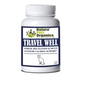 Travel Well - Stress, Relaxation & Calming Stress Support* For Dogs And Cats On The Go* (size: Cat /90 Caps/Size 3/NO FLAVORING)