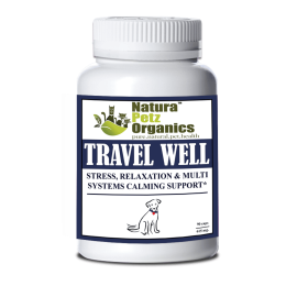 Travel Well - Stress, Relaxation & Calming Stress Support* For Dogs And Cats On The Go* (size: Dog / 90 caps / 500 mg/Size 1)