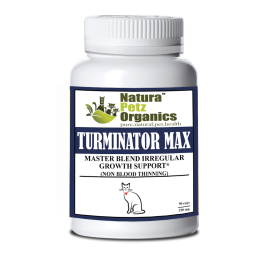 Turminator Max* Master Blend Irregular Growth Support (Non Blood Thinning) For Dogs & Cats* (size: CATS 90 caps - 250 mg. Siz 3 Cap /)