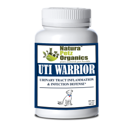 Uti Warrior Max* Urinary Tract Inflammation & Infection Support* Dogs Cats (size: DOG 650 mg. / 250 Caps Size 1 Caps)
