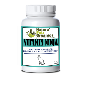 Vitamin Ninja - Omega 3 & 6 Super Food, Immune & Multi-Vitamin Support* (size: Cat / 150 caps/ 250 mg/ Size 3)