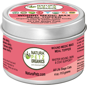 Wound Medic Max Meal Topper* Master Wound, Skin & Coat Support For Dogs & Cats* (Option: Cat Meal Topper - Turkey Flavoring)