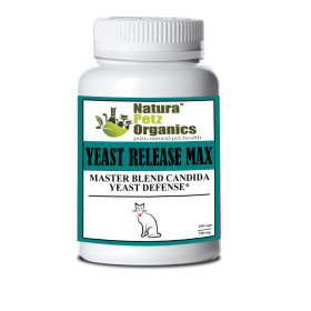 Yeast Release Max Capsules* Master Blend Candida Yeast Defense* For Dogs And Cats* (size: CAT 150 caps - 250 mg.)