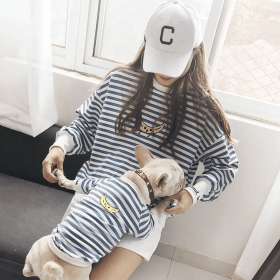 Stripe Style - Matching Pet and Owner Clothing Set (size: 3XL)