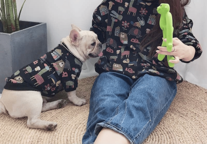 Animal Pattern - Matching Pet and Owner Clothing Set (size: 3XL)