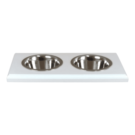 Champion Bowl Pet Food Holder (style: Pint, size: Two Bowls)