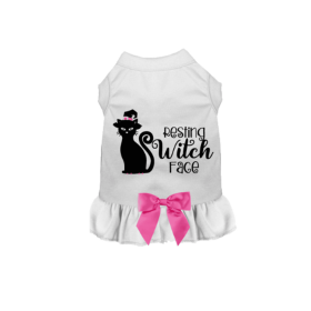 Resting Witch Face Dog Dress (style: PURPLE, size: L)