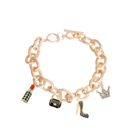 Diva Charm Necklace (size: medium)