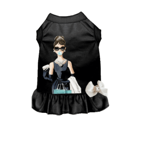 Little Miss Sniffany Dress (Color: Black, size: X Large)