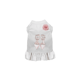 Loubarkin Dress (Color: White, size: X Large)