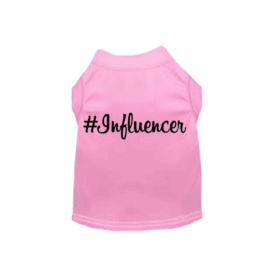 #Influencer Shirt (Color: Pink, size: 3X Large)