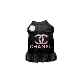 Pretty in Floral CC Dress (Color: Black, size: small)