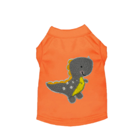 Baby Dino Tee (Color: Orange, size: 2X Large)