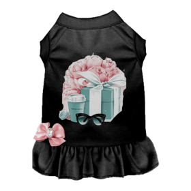 Springtime at Sniffany (Color: Black, size: X Large)