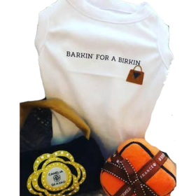 Barkin for a Birkin Tee (size: large)