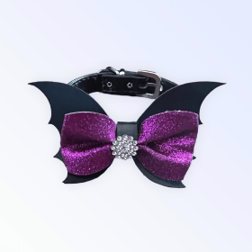 Fa-BOO-lous Bat Collar (size: small)