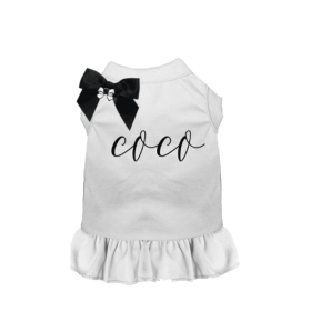 Fancy Coco Dog Dress (size: X SmallStyleTEE)