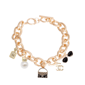 Fashionista Charm Necklaces (style: PEARL AND SUNNIES, size: medium)