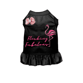 Flocking Fabulous (Color: Black, size: X Small)