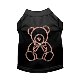 Furberry Bear Tee (Color: Black, size: X Large)