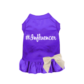#Influencer Dress (Color: Purple, size: X Small)