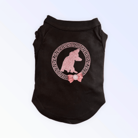 Glitterazzi Frenchie Tee (size: medium)