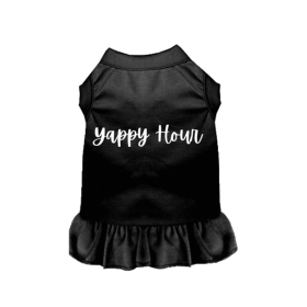 Happy Yappy Hour Matching Dog Dress or Tee (style: DRESS, size: medium)