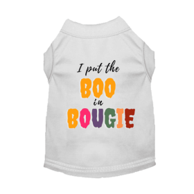 I Put the BOO in Bougie (size: LargeStyleFRENCH tee)