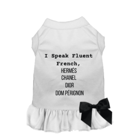I'm Fluent In All Designers (style: FRENCH dress, size: X Small)