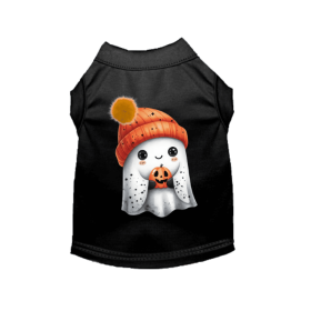 Pup-O-Lantern Cozy Ghost Tee (size: medium)