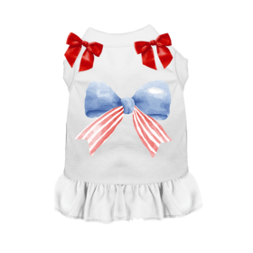 All-American Sweetheart Dog Dress (size: L)