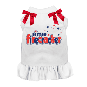Firecracker Pup Collection Dress or Tee (size: L)