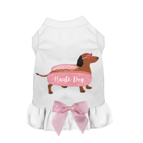 One Haute Dog- Dog Dress (Color: Black, size: extra-large-xl)
