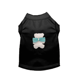 Sniffany Cuddle Bear Dog Shirt (Color: Black, size: M)