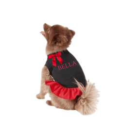 Custom Pet Dress (Color: Light Pink, size: L)