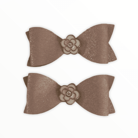 Camellia (Option: Glam Barrettes)