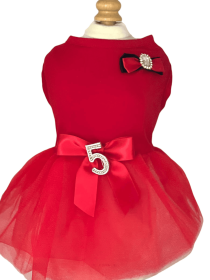 No 5 Holiday Glam Dress (size: M)