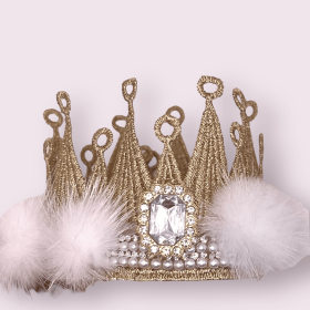 Snowy Winter Wonderland Crown (size: S)