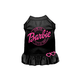 Come On Barbie Party Dog Dress (Color: White, size: XXL)