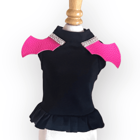 Bat Girl- Dog Dress (size: S)