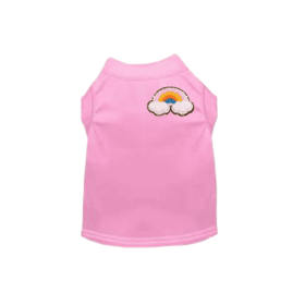 Chenille Rainbow (Color: Light Pink, size: medium)