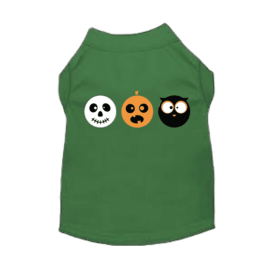 Boo Crew Faces Graphic Dog Tee (size: XL)