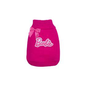 Fancy Barbie Knit Dog Sweater (style: Black, size: L)