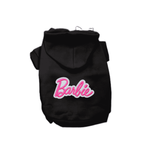 My Cozy Barbie Dog Hoodie (style: HOT PINK, size: XS)