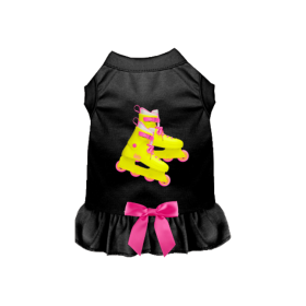 My Favorite Skates- Dog Dress (style: Pink, size: XS)