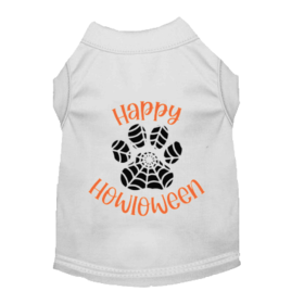 Happy Howloween Paw Print Tee (size: XS)